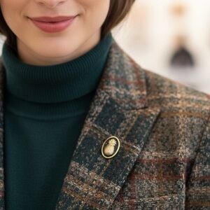 Vintage Pineapple Lapel Pin